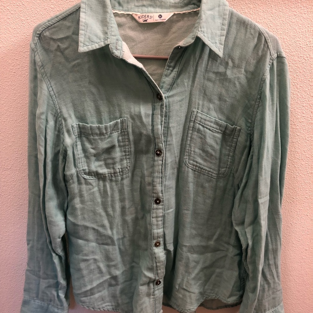 Button down shirt made by Lee